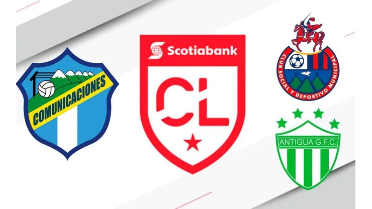 Liga Concacaf 2020: definidos los rivales de Comunicaciones, Municipal y Antigua