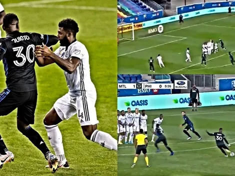 Romell Quioto: golazo y expulsión