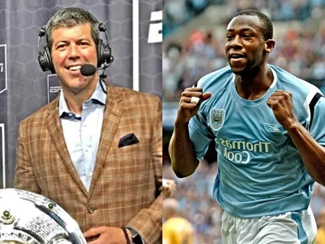 Fernando Palomo junto a Paulo Wanchope