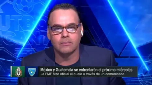 David Faitelson: "Guatemala representa lo más bajo que hay en Concacaf"