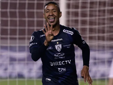 Gabriel Torres anota en histórica goleada de Independiente del Valle a Flamengo