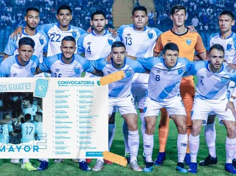 Primera convocatoria para la Selección de Guatemala