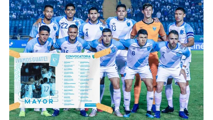 Primera convocatoria para la Selección de Guatemala