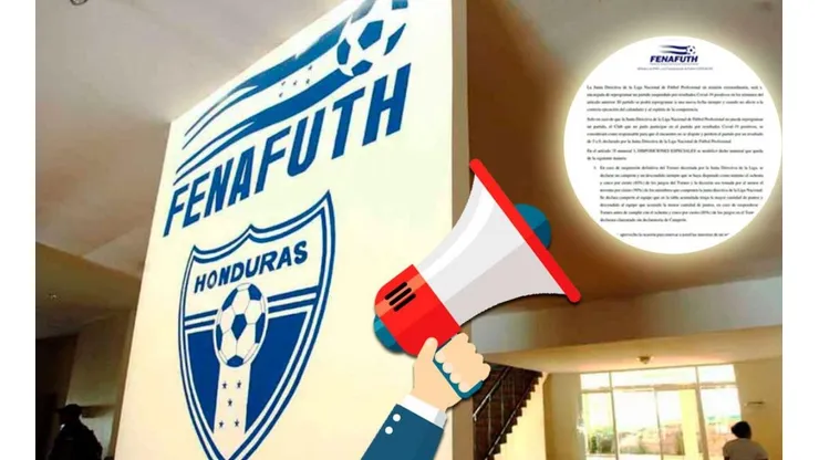 Fenafuth restituye el descenso en la Liga Nacional de Honduras