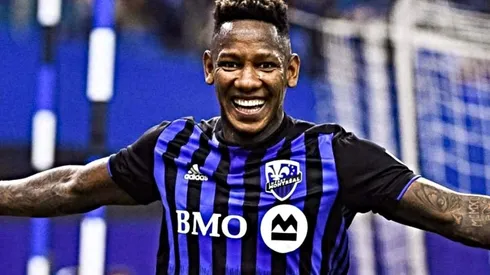Romell Quioto celebrando un gol con el Montreal Impact