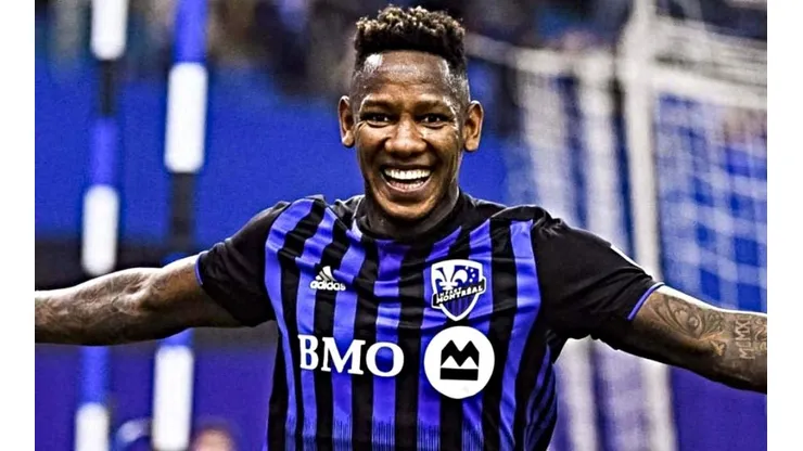 Romell Quioto celebrando un gol con el Montreal Impact