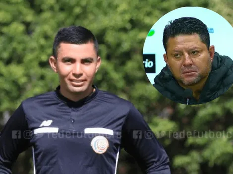 Jafet Soto explota con Chinchilla: "Es muy difícil ganar con este árbitro"