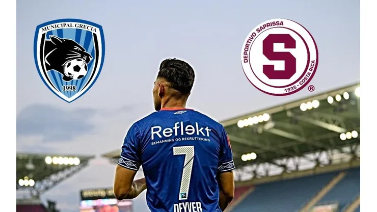 Deyver Vega con la camiseta del Sandefjord Football