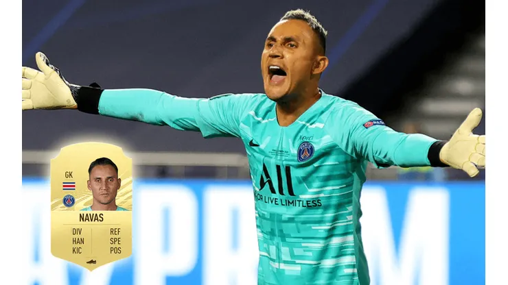 FIFA 21: Keylor Navas no entra en el Top 5 de arqueros
