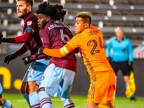 Darwin Ceren portó la cinta de capitán en empate del Houston Dynamo