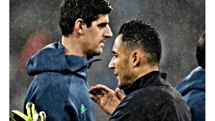 Keylor Navas y Thibaut Courtois