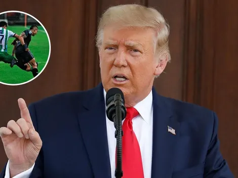 Donald Trump fue espectador de lujo en Antigua-Comunicaciones