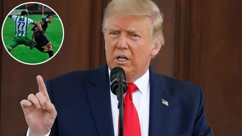 Donald Trump fue espectador de lujo en Antigua-Comunicaciones