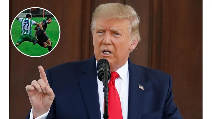 Donald Trump fue espectador de lujo en Antigua-Comunicaciones