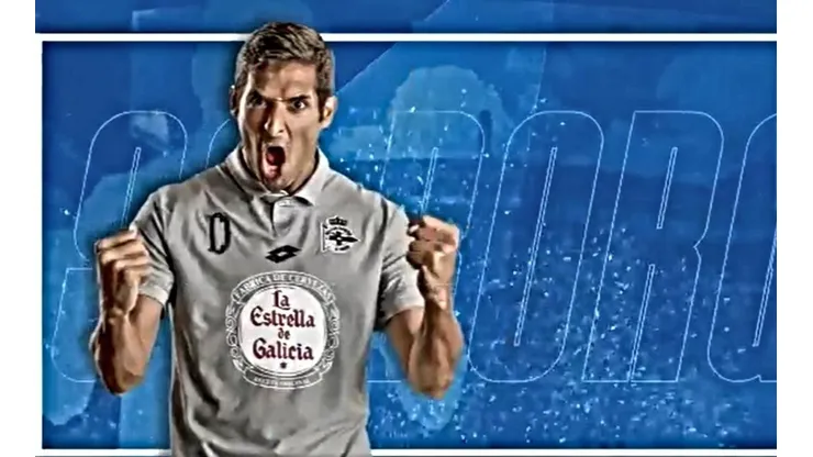 Celso Borges presentado oficialmente con el Deportivo La Coruña