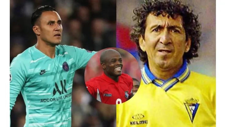 Dely Valdéz, Mágico González y Keylor Navas