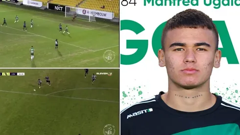 Manfred Ugalde marcó su primer gol en un Europa