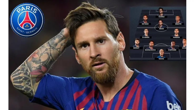 El PSG piensa en Lionel Messi en su 11 ideal