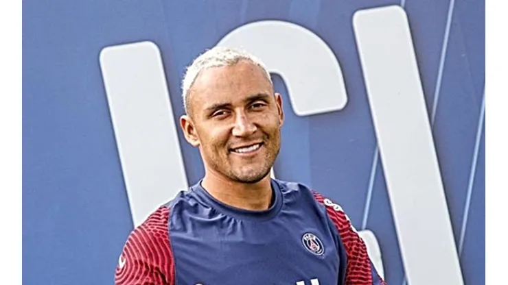 Keylor Navas en Champions con el PSG