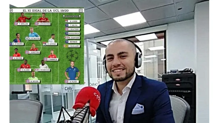 Samuel Vargas, periodista colombiano de Directv Sports