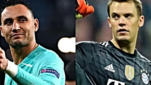 Keylor Navas y Manuel Neuer