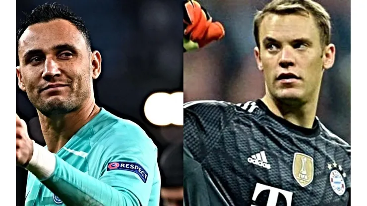 Keylor Navas y Manuel Neuer