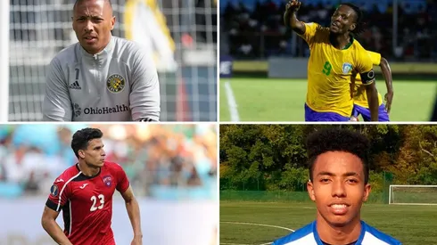 Las figuras de Curazao, San Vicente y las Granadinas, Cuba y las Islas Vírgenes Británicas