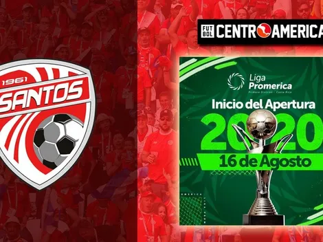 Santos en el Apertura 2020: Cuándo, dónde y contra quiénes juega en cada fecha de la Liga Promérica