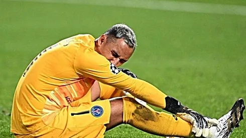 Keylor Navas salió lesionado ante el Atalanta en Champions