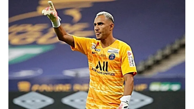 Keylor Navas en Champions con el PSG
