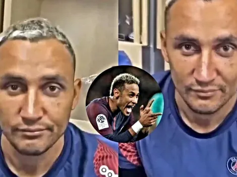 La broma de Neymar a Keylor Navas