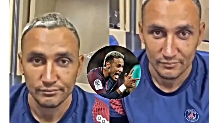 La broma de Neymar a Keylor Navas