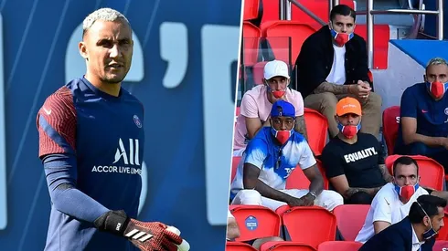 Keylor Navas jugó 45 minutos ante Sochaux