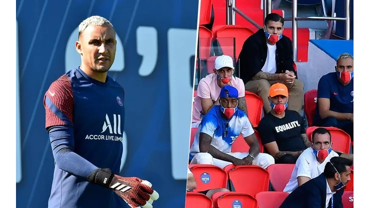 Keylor Navas jugó 45 minutos ante Sochaux