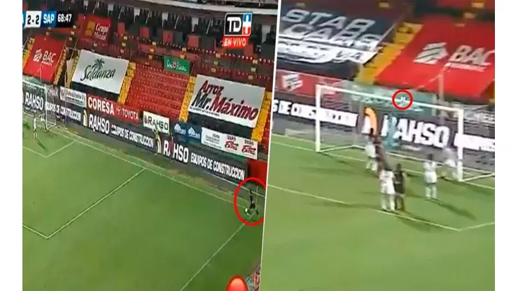 Golazo olímpico en el clásico costarricense del fútbol femenino