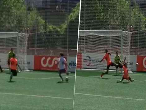 Nico Rodas anotó con el CE Carroi y se salvó del descenso