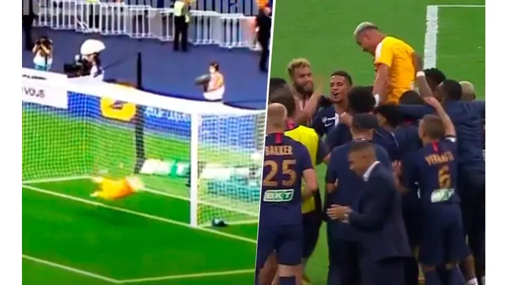Keylor Navas tapa el penal decisivo