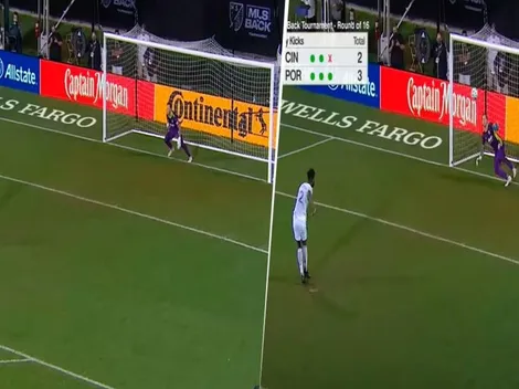 Kendall Waston erró en la tanda de penales y Cincinnati fue eliminado