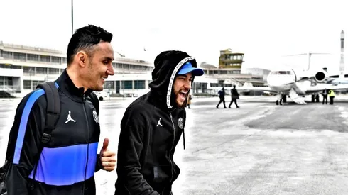 El reto de Neymar y Keylor Navas