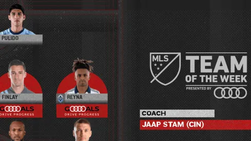Un legionario tico integran el 11 ideal de la última jornada de la MLS