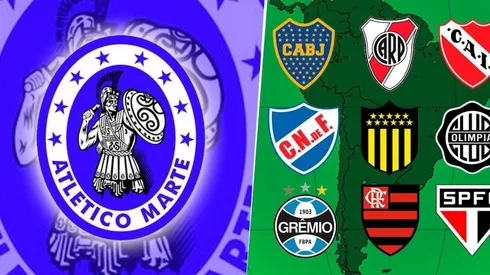 Atlético Marte firma convenio con un gigante de Sudamérica