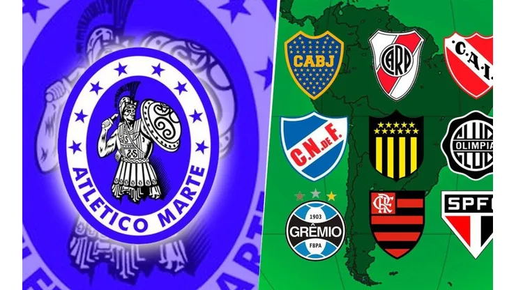 Atlético Marte firma convenio con un gigante de Sudamérica