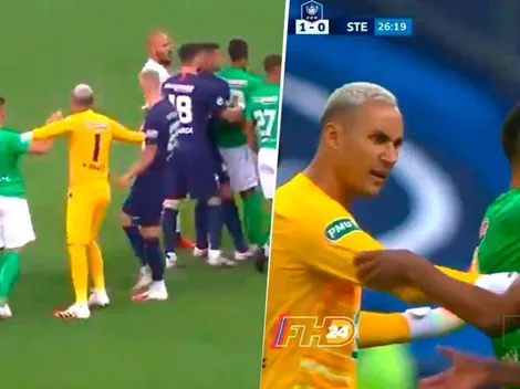 ¡Campeón y pacificador! Keylor ganó otro título y evitó una pelea