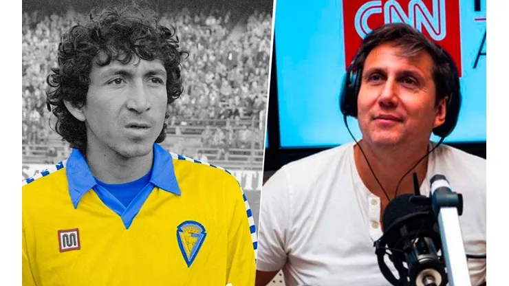 Juan Pablo Varsky se rindió a los pies del "Mágico"