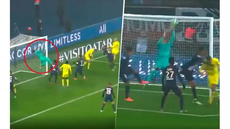Increíble atajada de Keylor compartida por el PSG