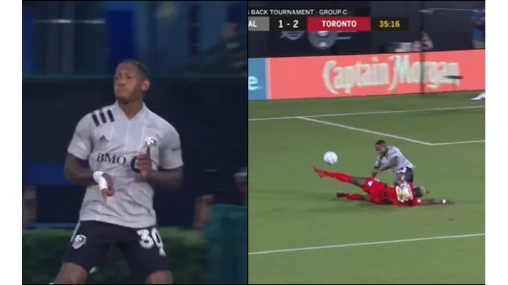 Rommel Quioto hace gol y le cometen penal en el clásico canadiense