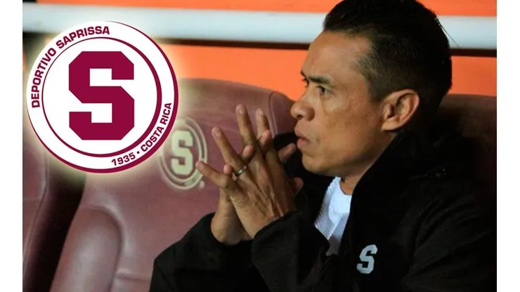 Walter Centeno, entrenador del Saprissa