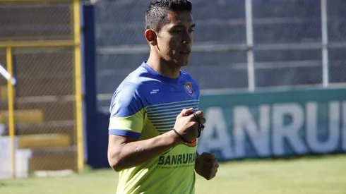 Juan Carlos Silva con Xelajú, equipo del que se fue para llegar a Cobán Imperial