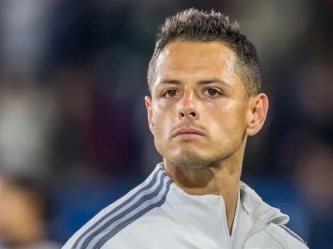El curioso saludo de Chicharito Hernández