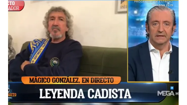 Mágico González festejó el ascenso del Cádiz en el Chiringuito